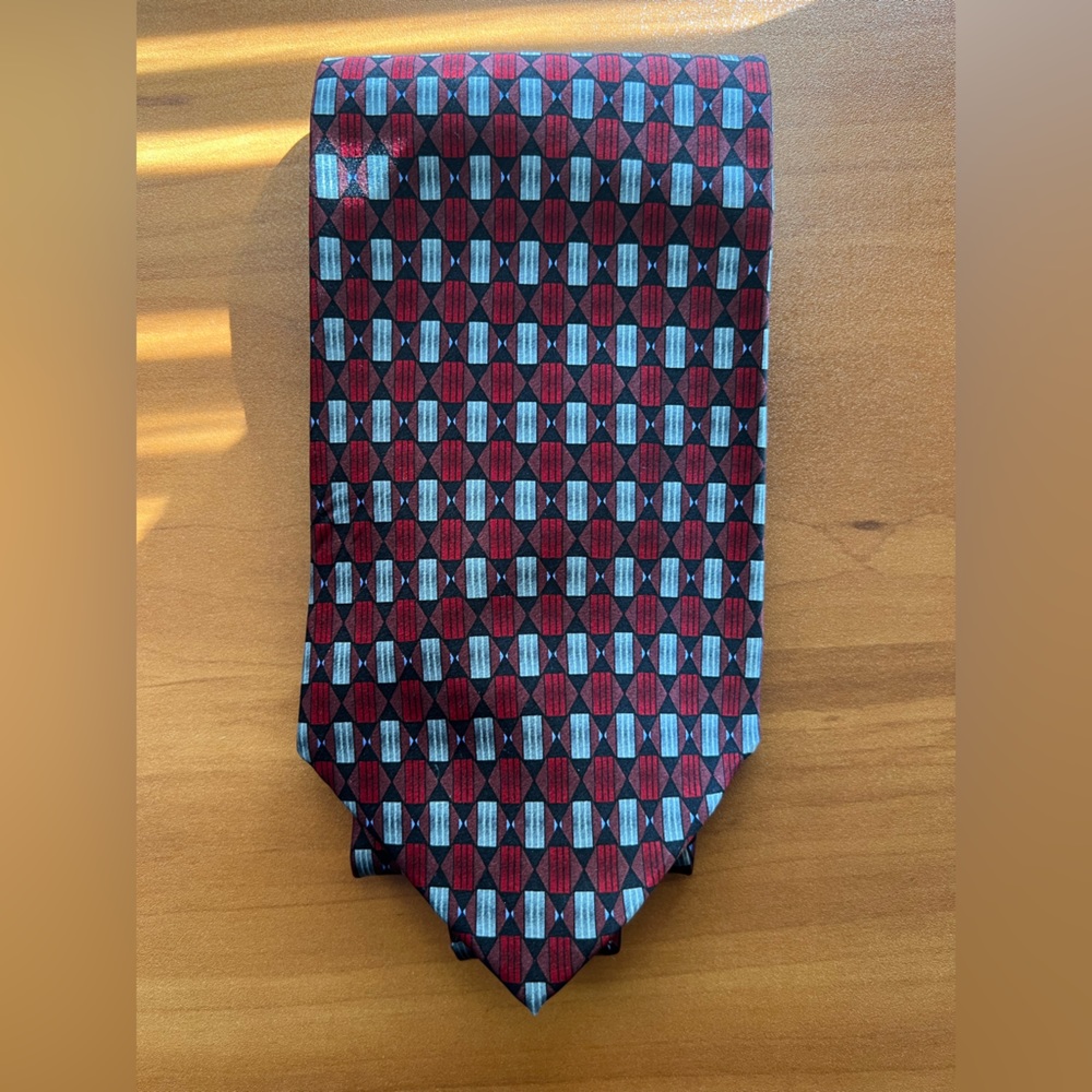 Ziggurat by Mulberry Neckwear tie for men.